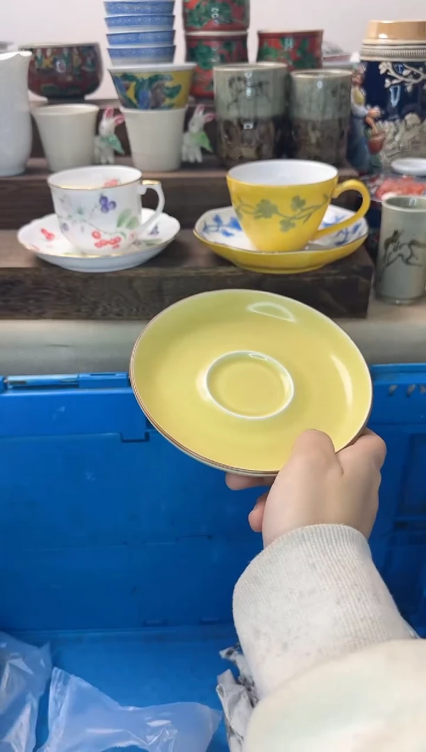 茶杯紫砂L***a750陶艺中古瓷器全场满18米包邮