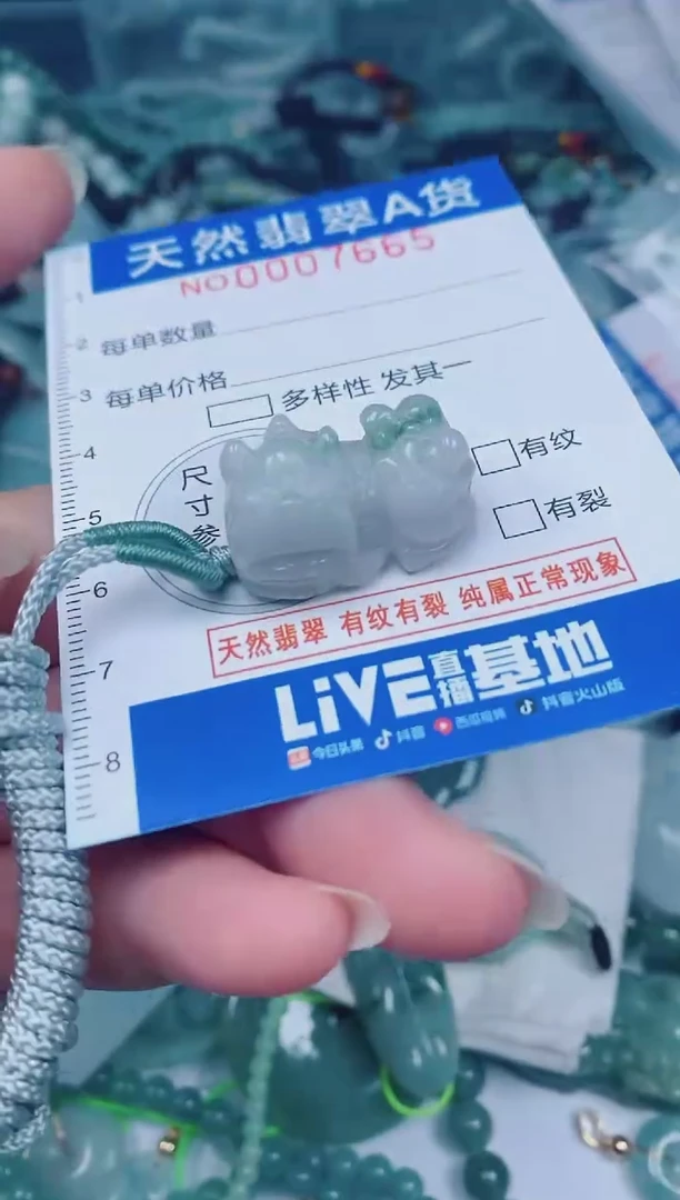颈饰未镶嵌翡翠00007665