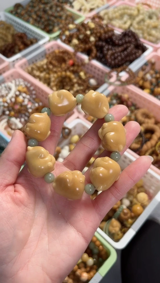 【闪购商品】菩提根/象牙果手串象牙果仓鼠单圈