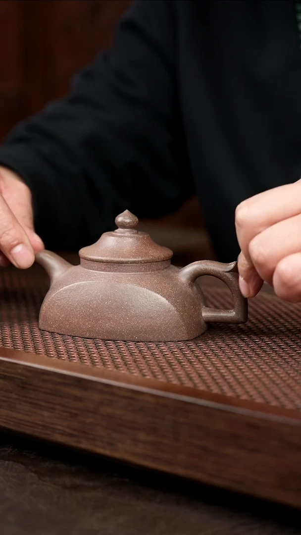 茶壶紫砂岩中泥笠瓦