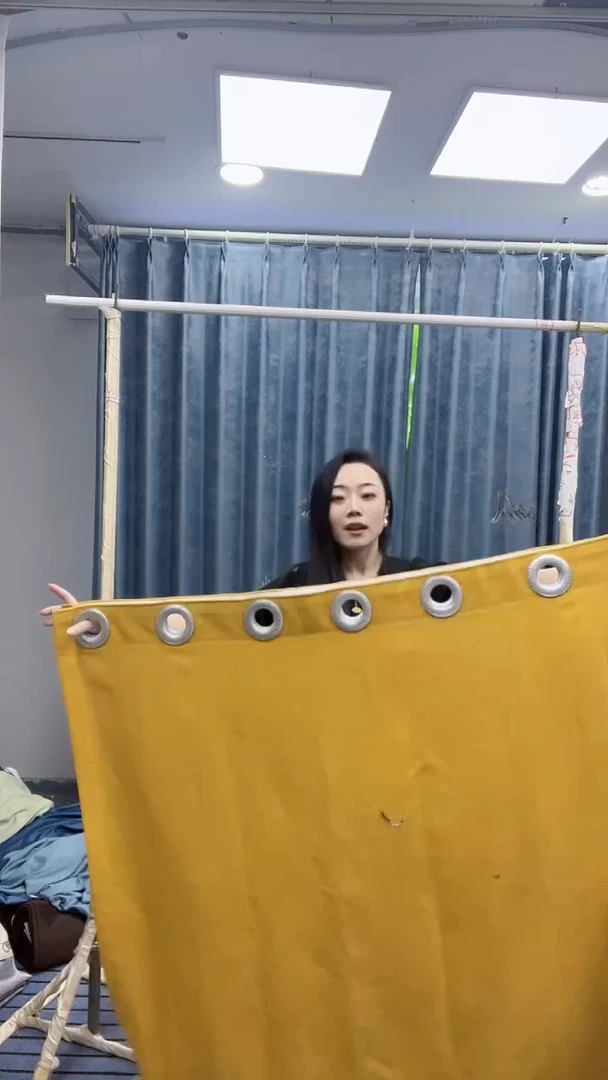 混纺棉麻27号  成品窗帘批发
