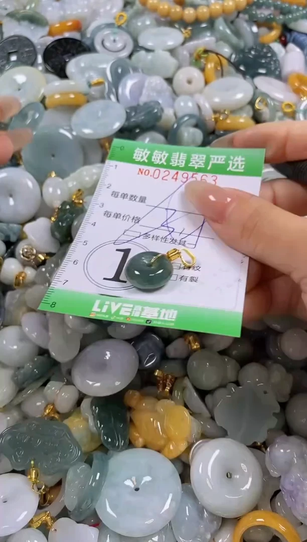 翡翠未镶嵌颈饰闪购0249563多样性发其一