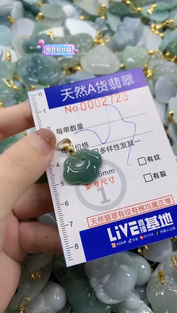 颈饰未镶嵌翡翠天然A货翡翠