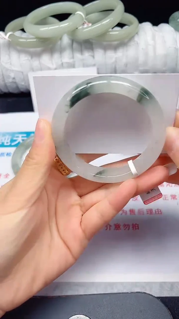 未镶嵌手镯石英质玉12-56/57