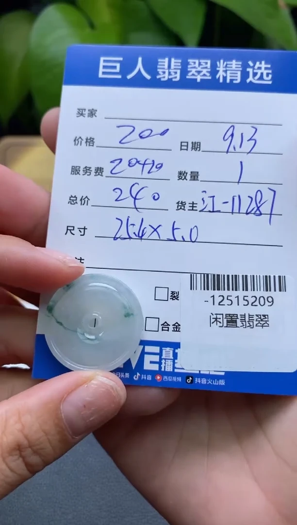颈饰未镶嵌翡翠多人-12515209