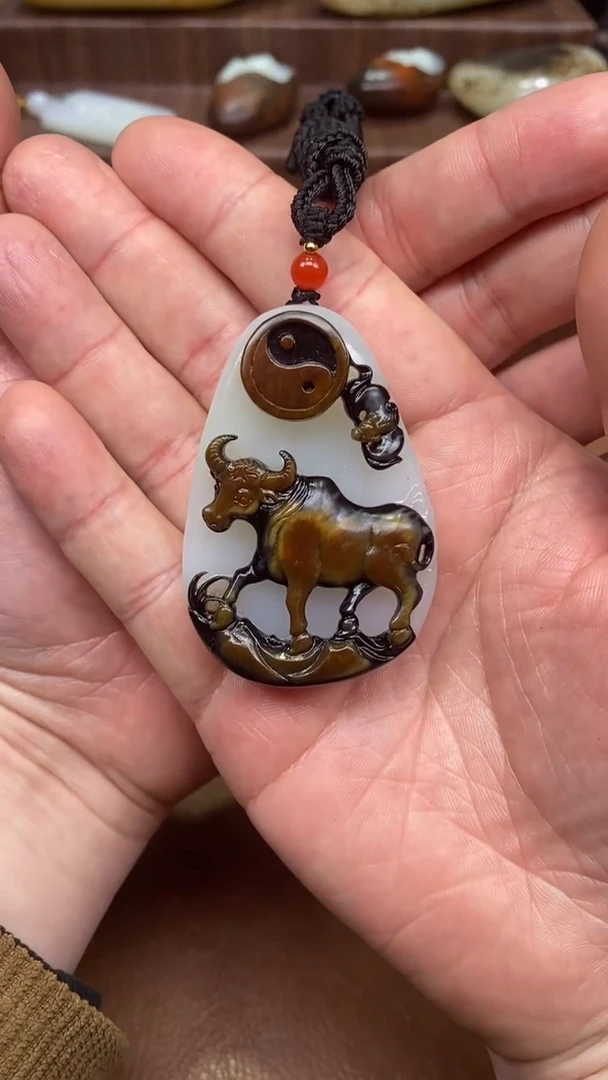 未镶嵌和田玉把件和田玉