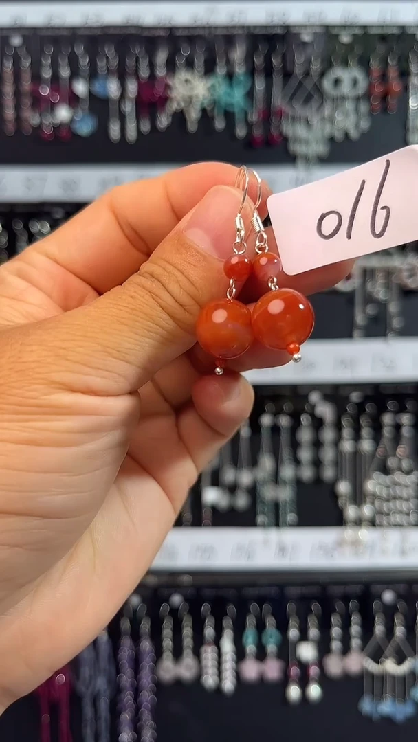 翡翠未镶嵌耳饰喜欢拍