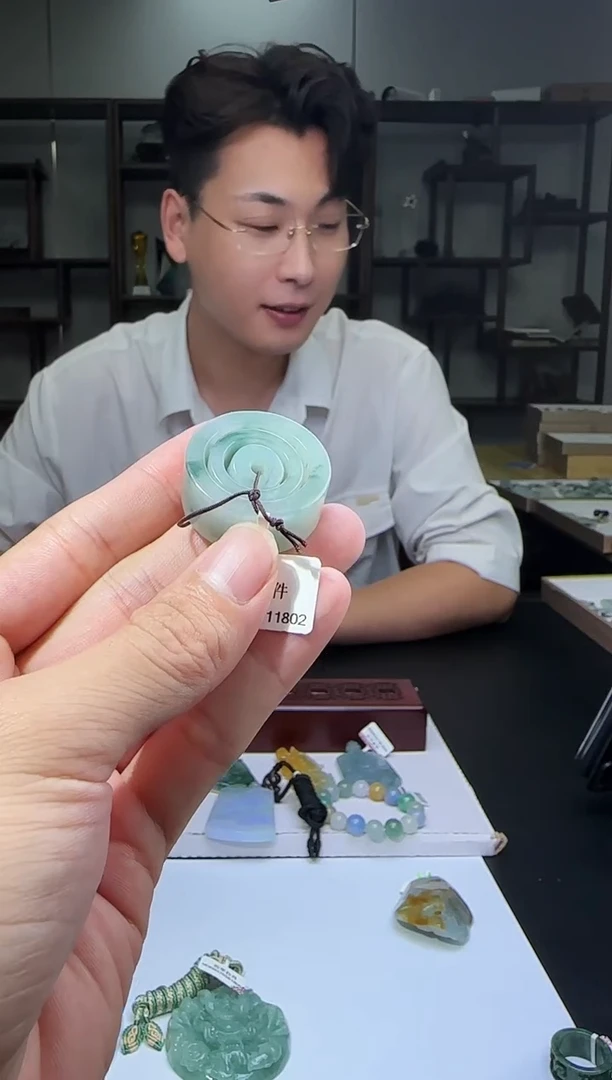 未镶嵌戒指翡翠马***子DSD1007077多样性发一