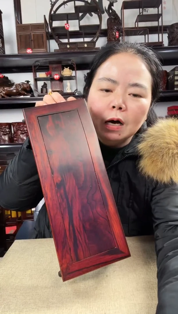 木296瑕疵老李红木工艺品