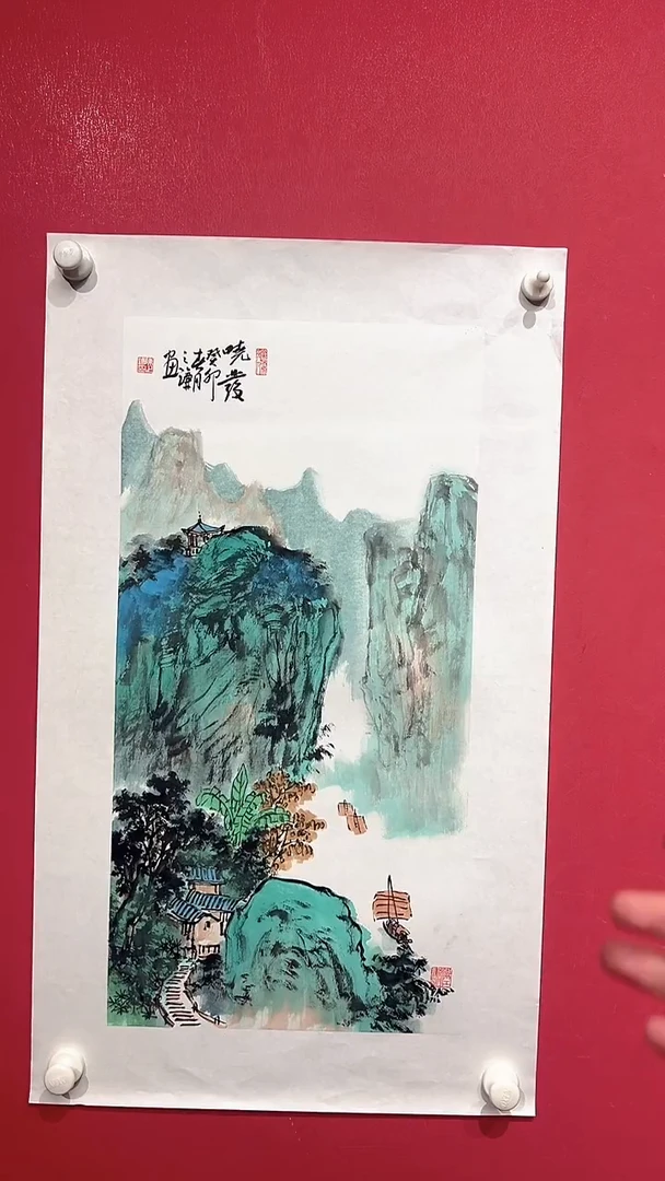 国画陈之谦-2平尺-国画