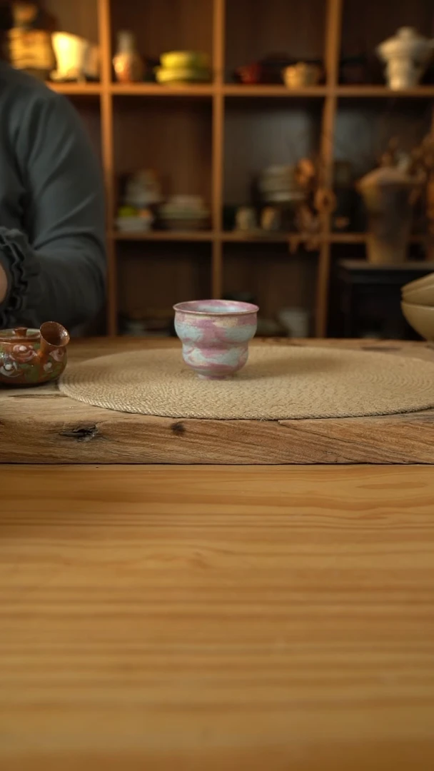 301瑕福利孤品NO退NO换系列的紫色葫芦杯1个