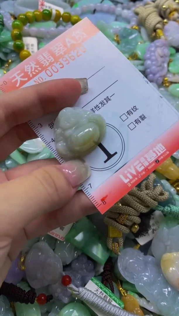 翡翠未镶嵌颈饰闪购0039620