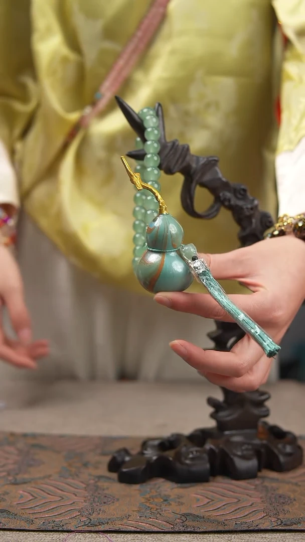 玖澄出品文创漆艺葫芦国风配饰