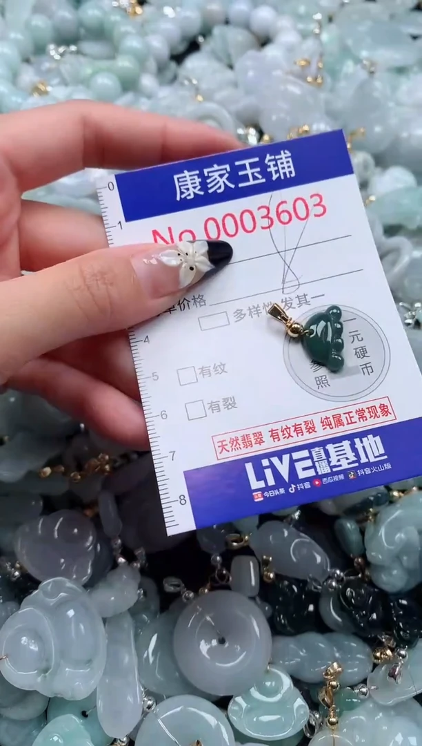 颈饰未镶嵌翡翠3603