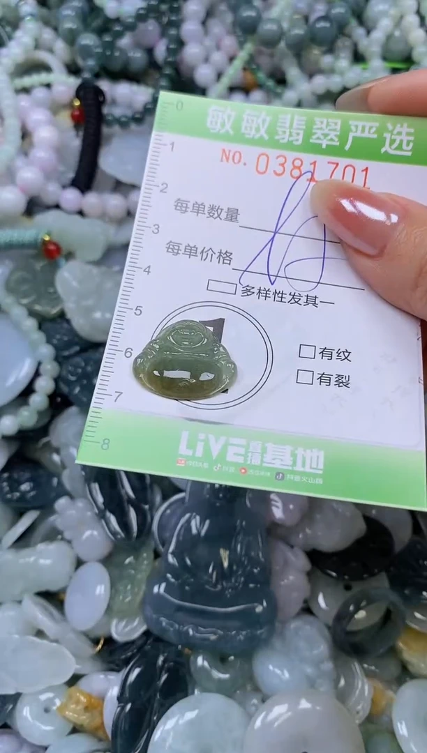 颈饰未镶嵌翡翠闪购0381701