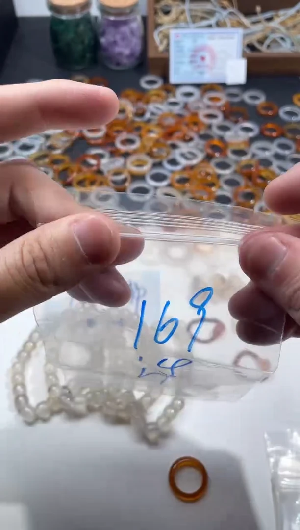 【闪购商品】玛瑙/玉髓戒指未镶嵌169