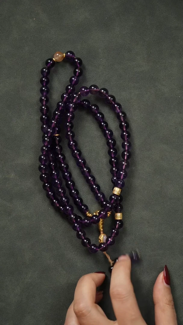 未镶嵌笔搁紫晶y251009-66