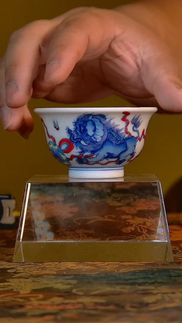 杯手工手绘杯杯很美丽