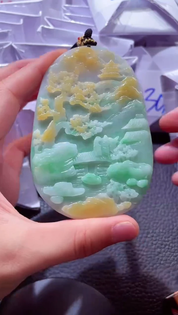 颈饰未镶嵌翡翠00004200