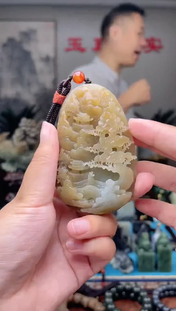 未镶嵌和田玉挂件1