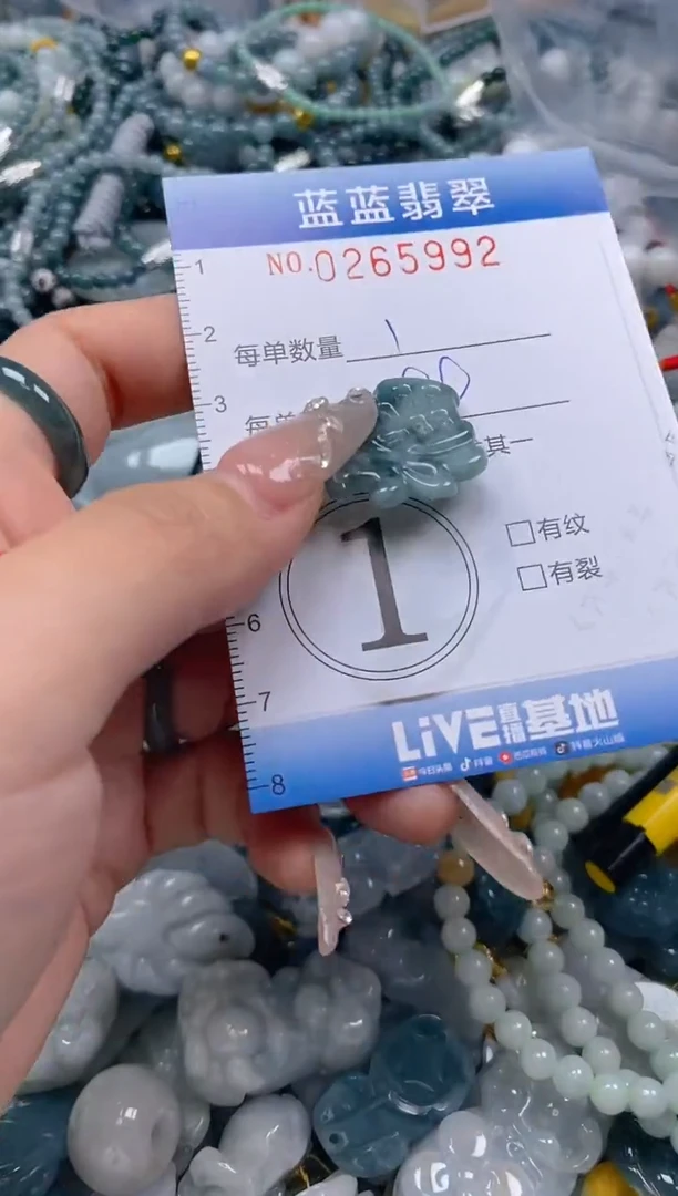 翡翠未镶嵌颈饰闪购0265992多样性发其一