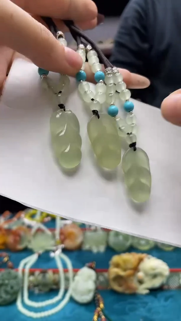 未镶嵌岫玉吊坠多样性发货*拍一发一