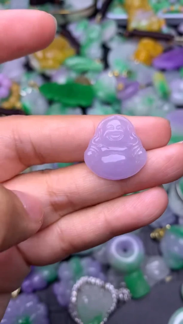 颈饰未镶嵌翡翠缅甸翡翠吊坠