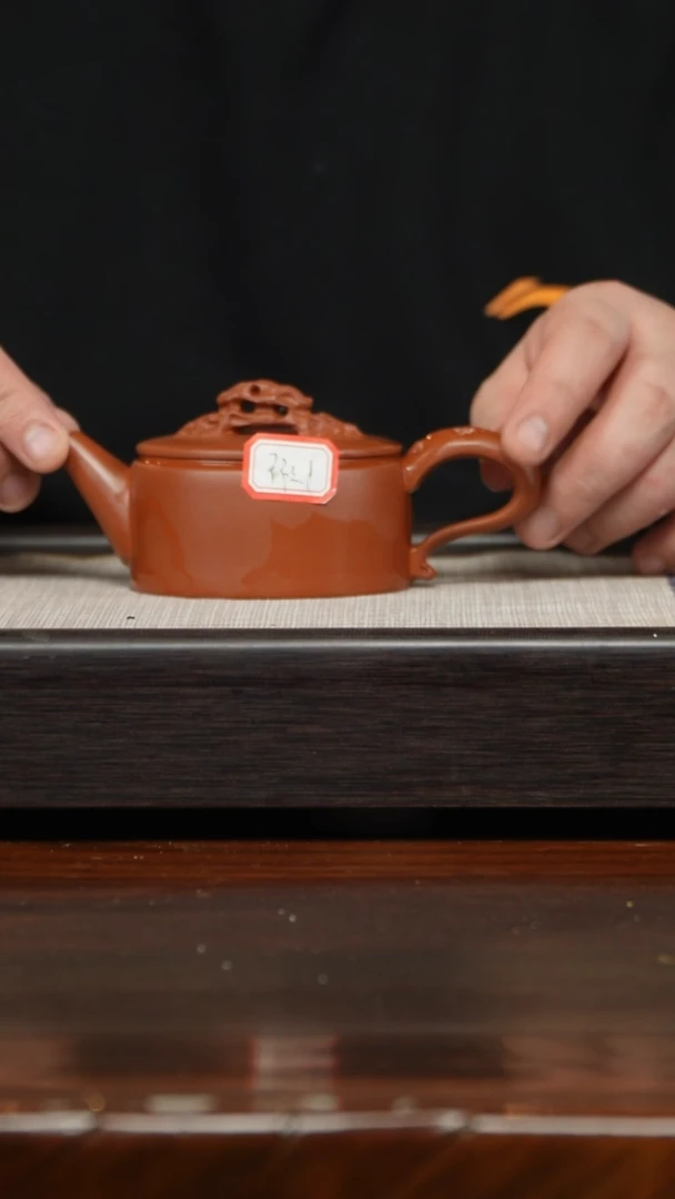 【闪购商品】紫砂茶壶瑕1朱泥浩瀚星辰