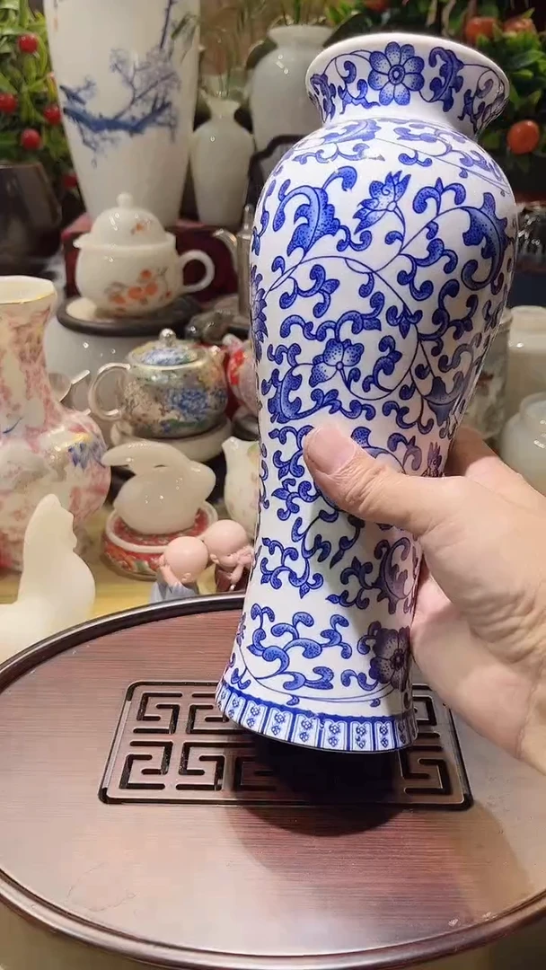 瓷片德艺茶器直播间@@大花瓶