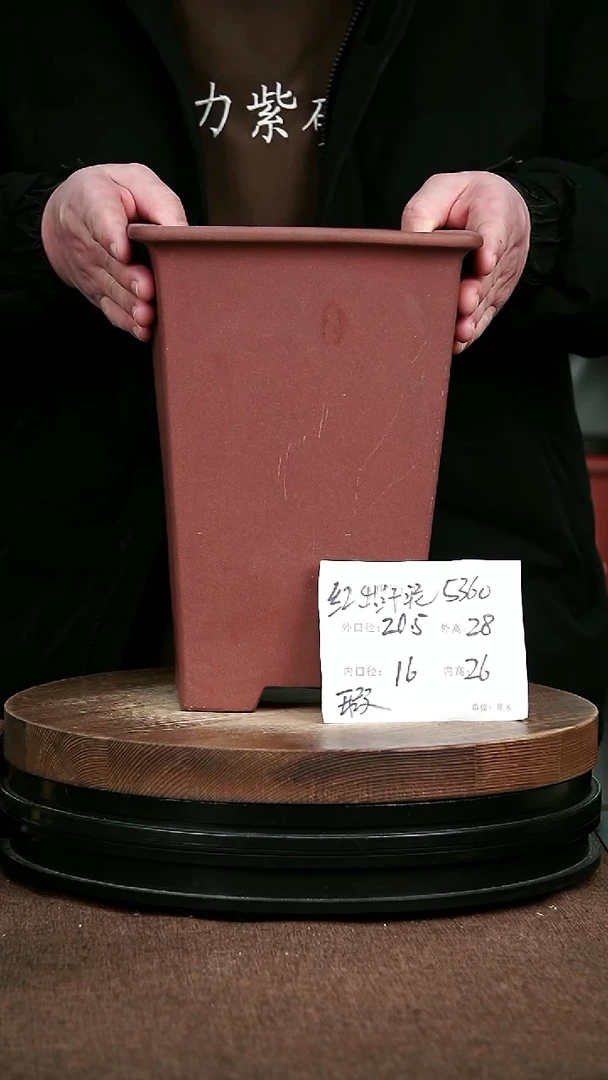 紫砂花盆花卉园艺5360