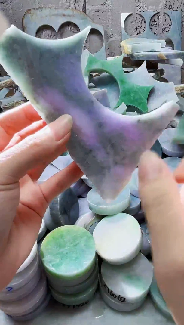 配石翡翠天然翡翠A货319