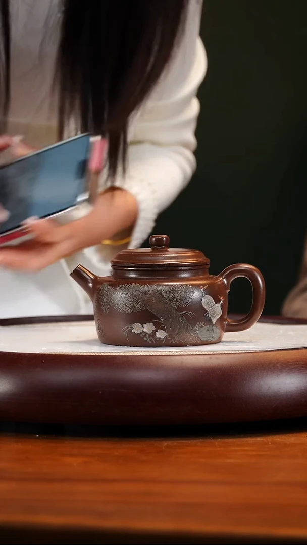 PHJ17乾清紫泥德钟280cc