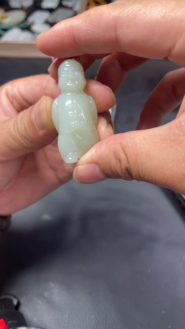 和田玉未镶嵌吊坠(不含链)和田玉6