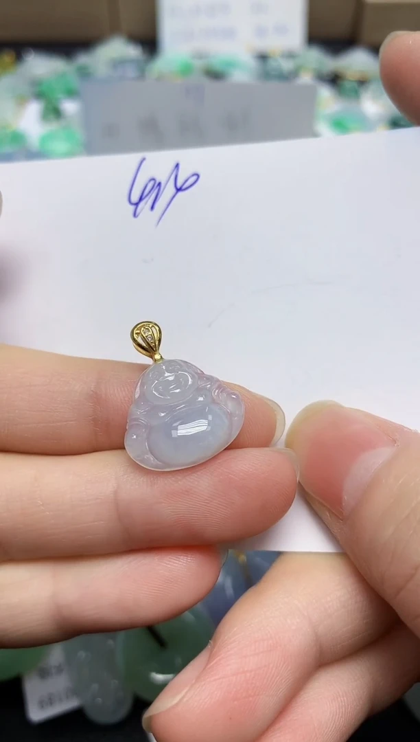 颈饰未镶嵌翡翠天然缅甸翡翠A货翡翠百元以上9元证书费自理