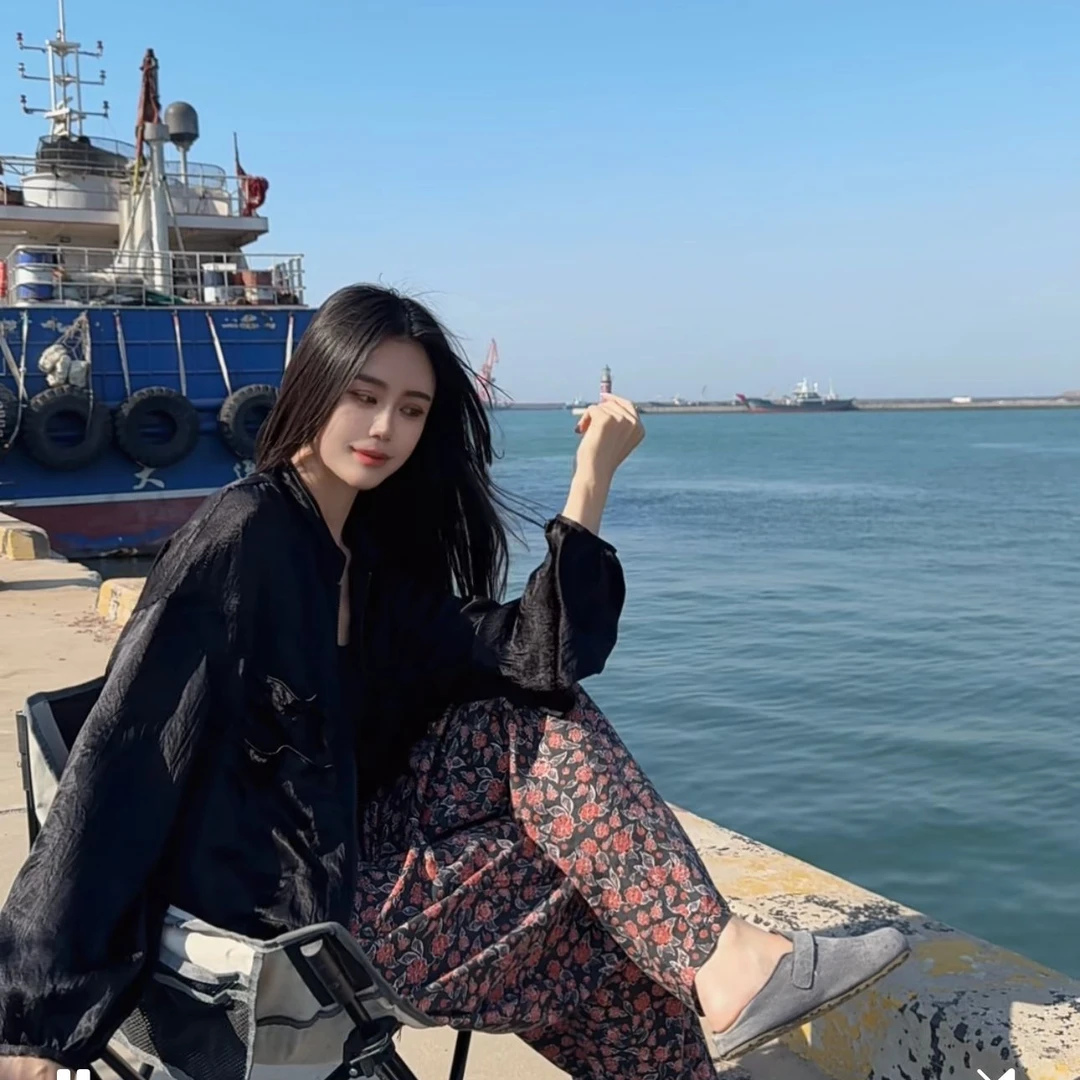 PINSHANGXIBAO/品尚喜宝韩版百搭宽松设计师休闲防晒外套 85161