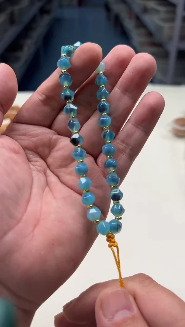 未镶嵌手串玛瑙/玉髓自在地6344