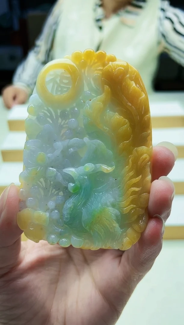 未镶嵌定制翡翠毛货09170215