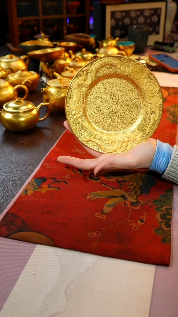 茶杯紫砂【宜景窑系列】天目釉壶承