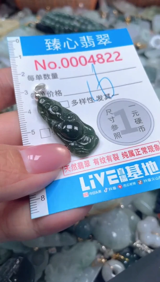 颈饰未镶嵌翡翠4822