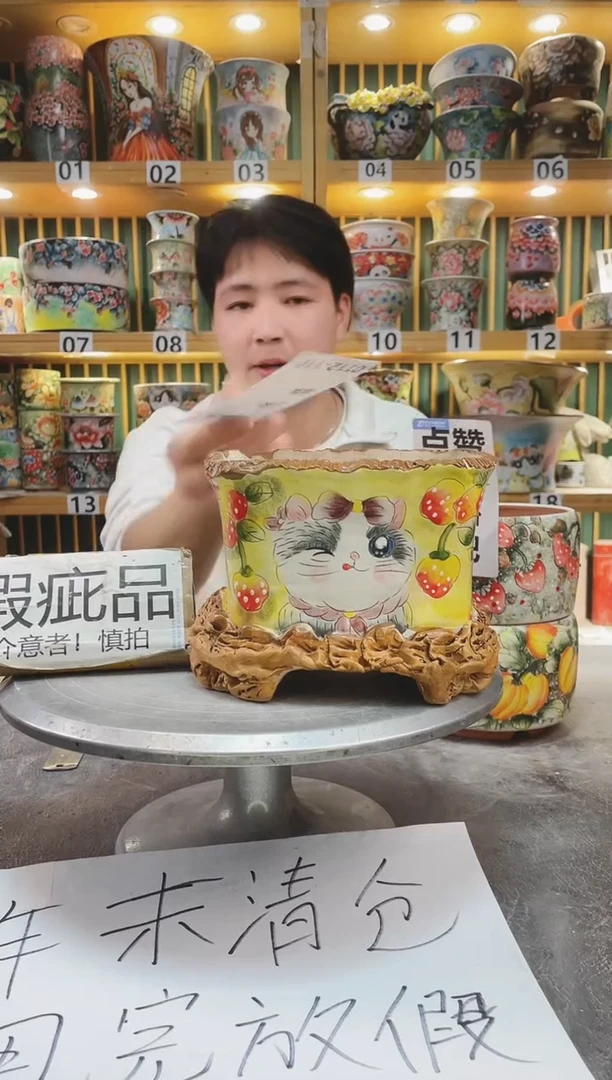 【闪购商品】瓷片默认微瑕一物一拍0113-110