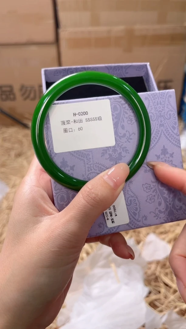 未镶嵌手镯石英质玉H-0200