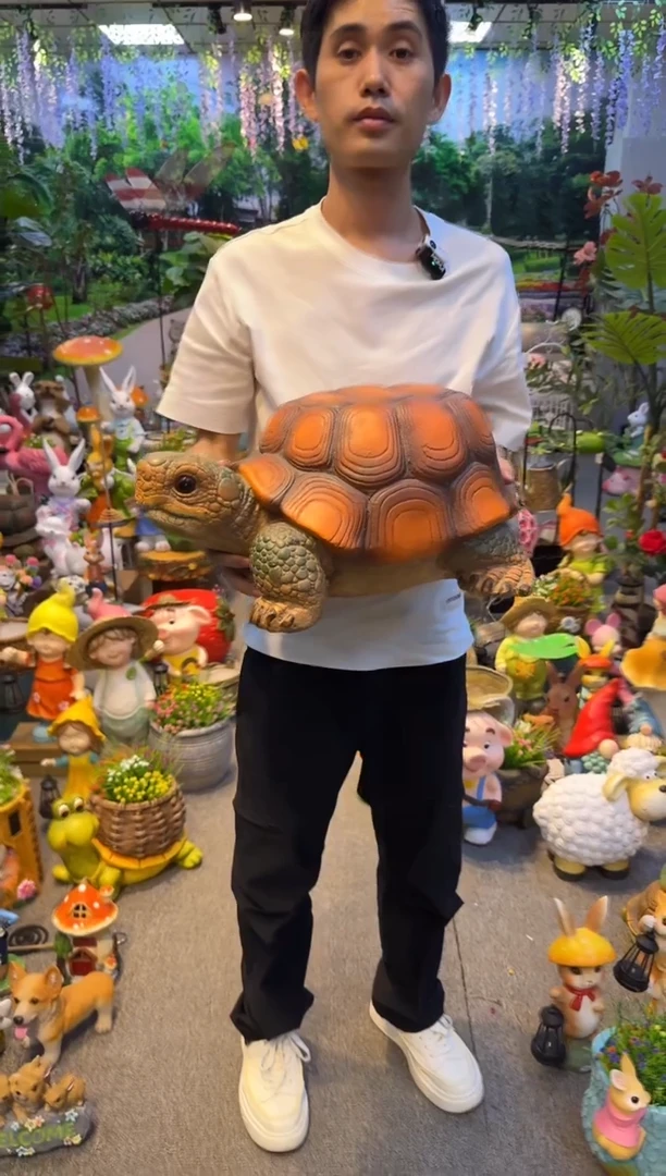 无花朵花园庭院摆件&00&