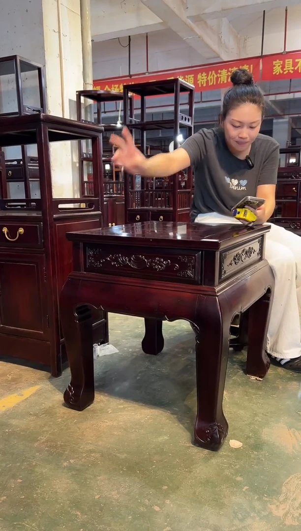 黑酸枝木类成套家具J66