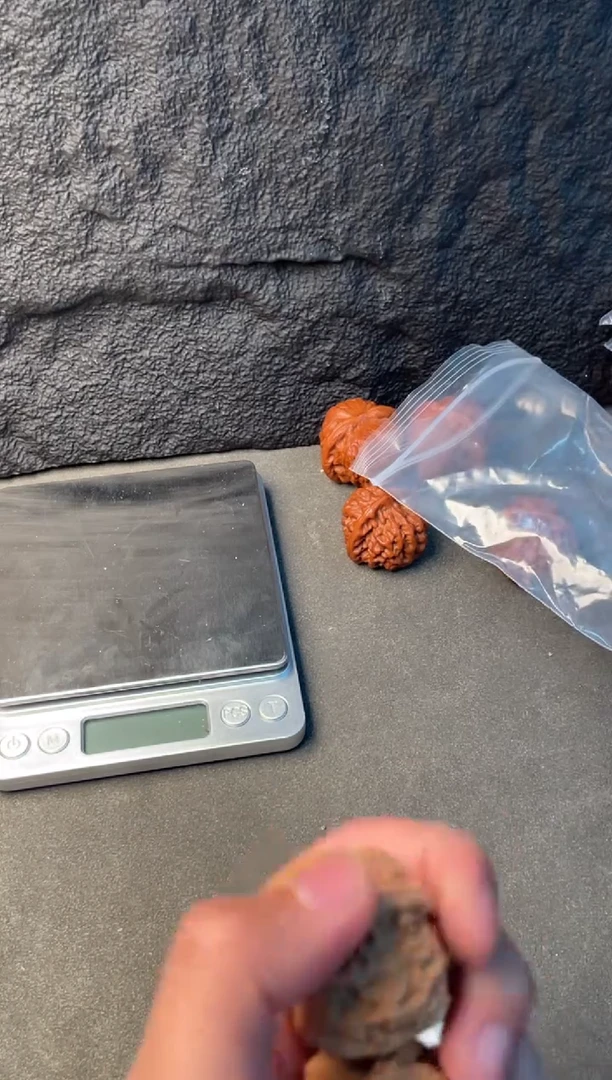 吊坠文玩核桃白狮子63