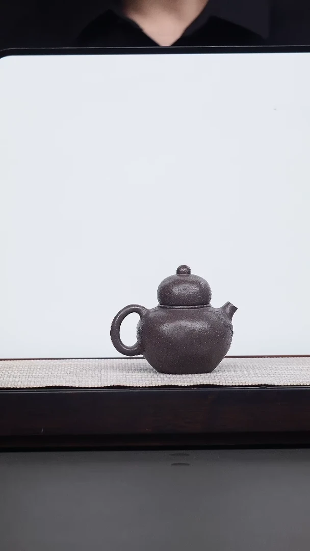 茶壶紫砂天青福禄