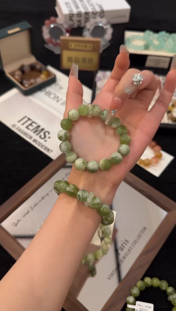 合金手链水晶岫玉x3207