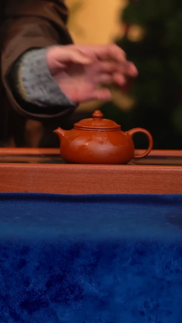 紫砂 宜兴紫砂 CJY 三十  寒江