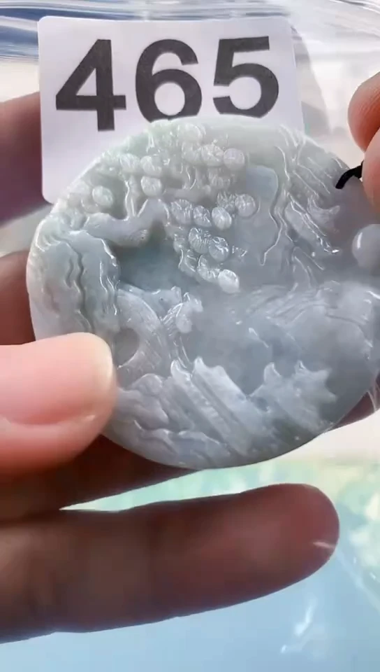 【闪购商品】翡翠颈饰未镶嵌天然翡翠吊坠挂件