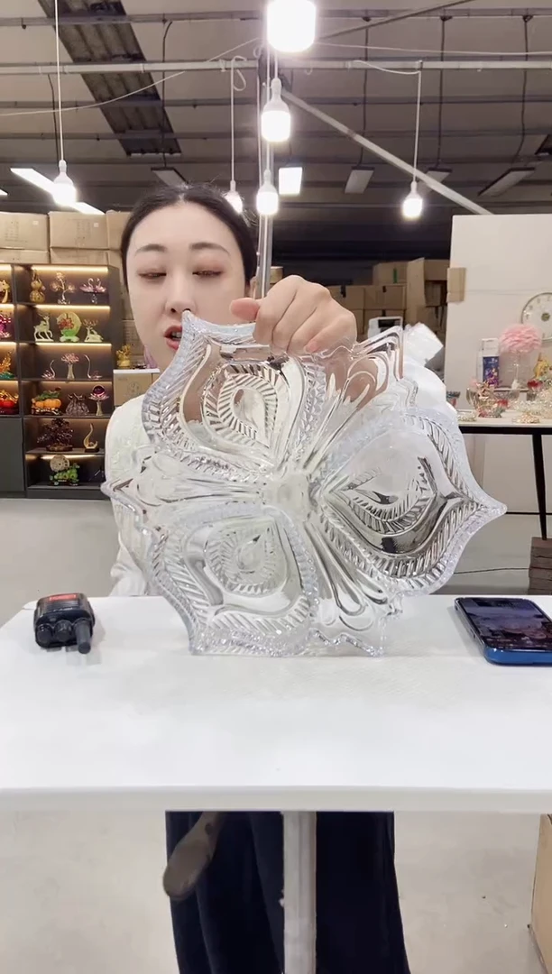大号透明麦穗分格盘