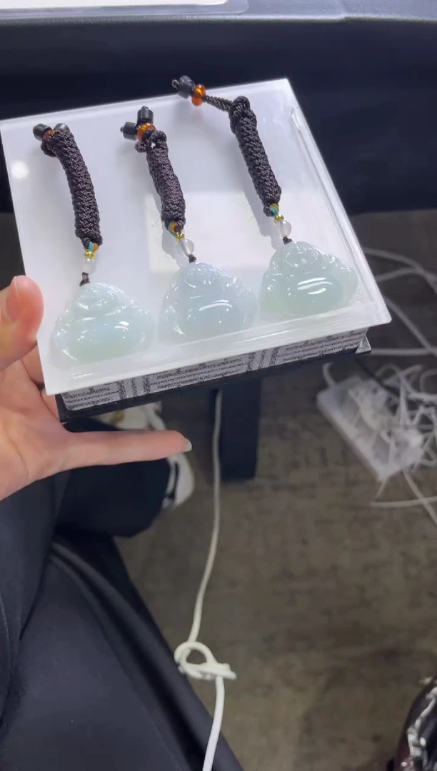 颈饰未镶嵌翡翠B68/多样性发一件/配绳子